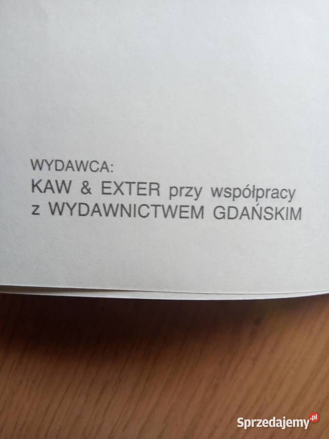 Skończył się wiek XX 1991r Wojciech Wasiutynski Dąbrowa Górnicza
