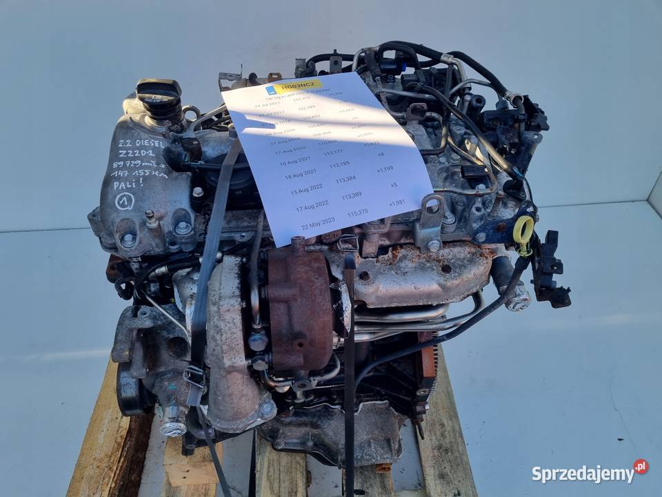 SILNIK KOMPLET Opel Antara 22 CDTI VCDI 147 osobowe Janów