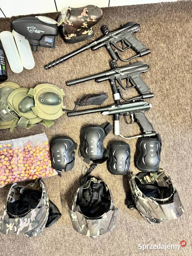 paintball marker butla co2 loader faty maski Stare Boryszewo
