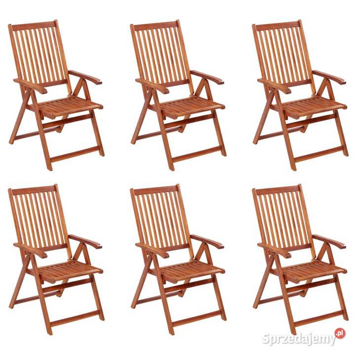vidaXL Składane krzesła ogrodowe 6 SKU3065516 Warszawa