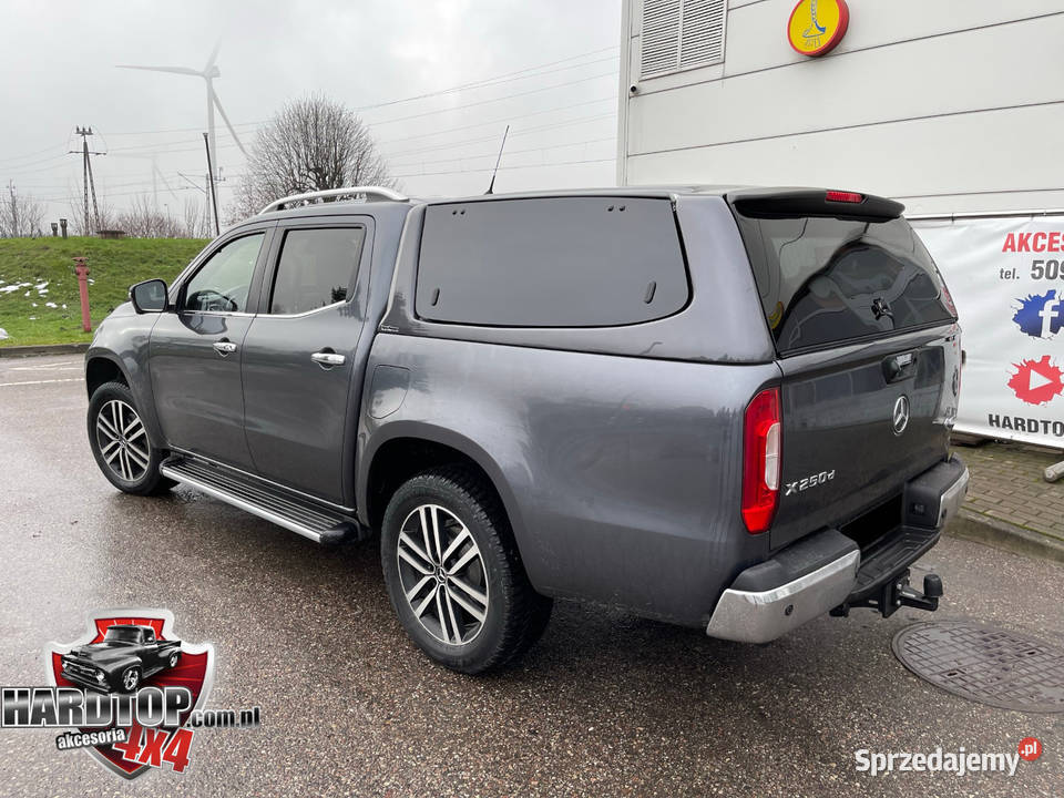 Zabudowa Mercedes X HARDTOP Szyby Podnoszone Pasłęk