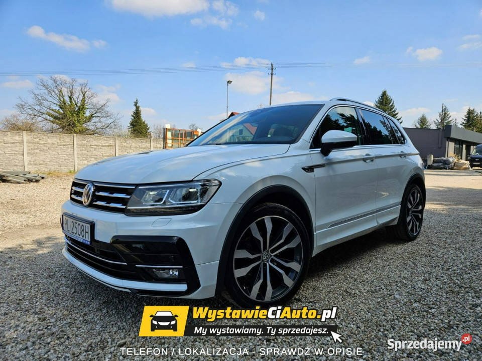 Volkswagen Tiguan RLine Telefon 733916297 Leszno komputer pokładowy