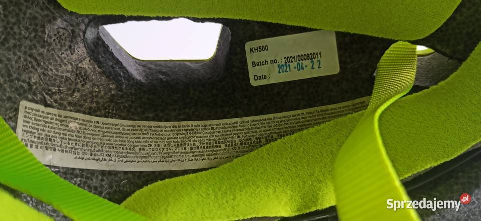 BTWIN KH 500 Fluo 5356 Kaski i odzież Lubin