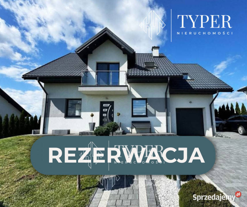 Nowoczesny dom Pawęzów 164 m2 energooszczędny