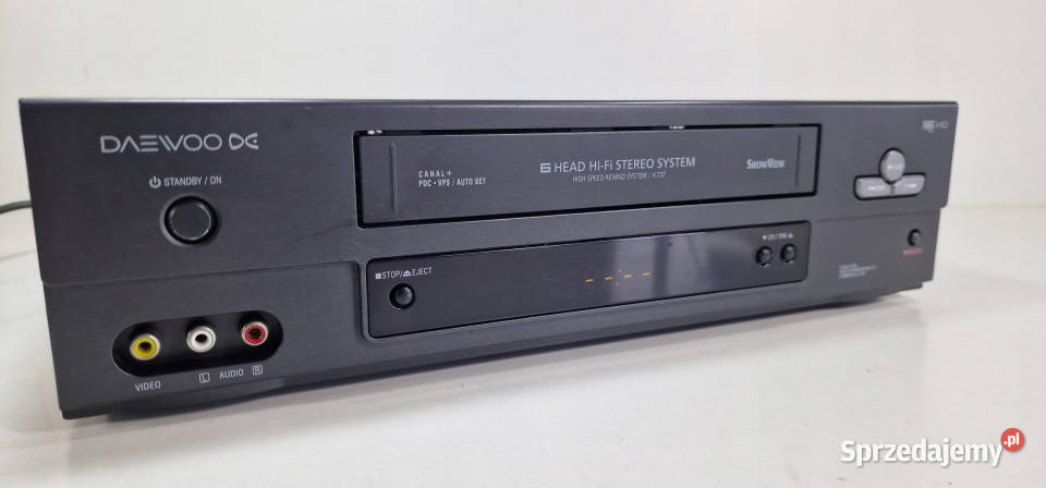 Video magnetowid Daewoo V737 V 737 VHS TV i Video Międzychód