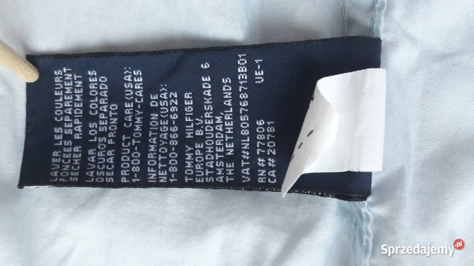 Koszula damska z długim rękawem Tommy Hilfiger Bez wzoru opolskie Głuchołazy sprzedam