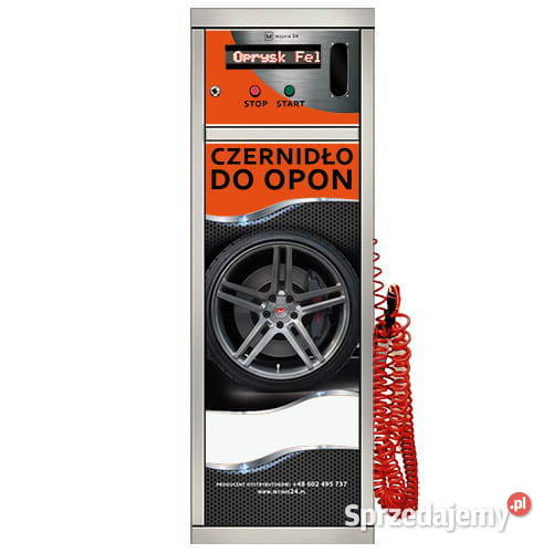 Dystrybutor Czernidło Do Opon Automat Jordanów