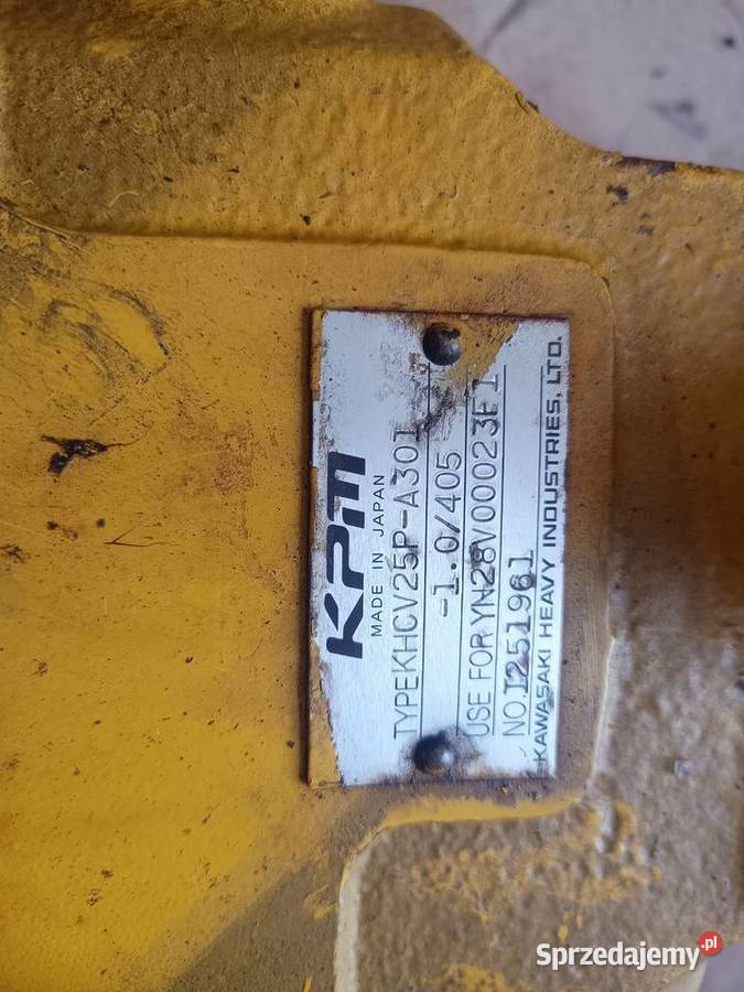 GM HKobelco zawór KPM KHCV25PA301 Układ hydrauliczny Staszów sprzedam