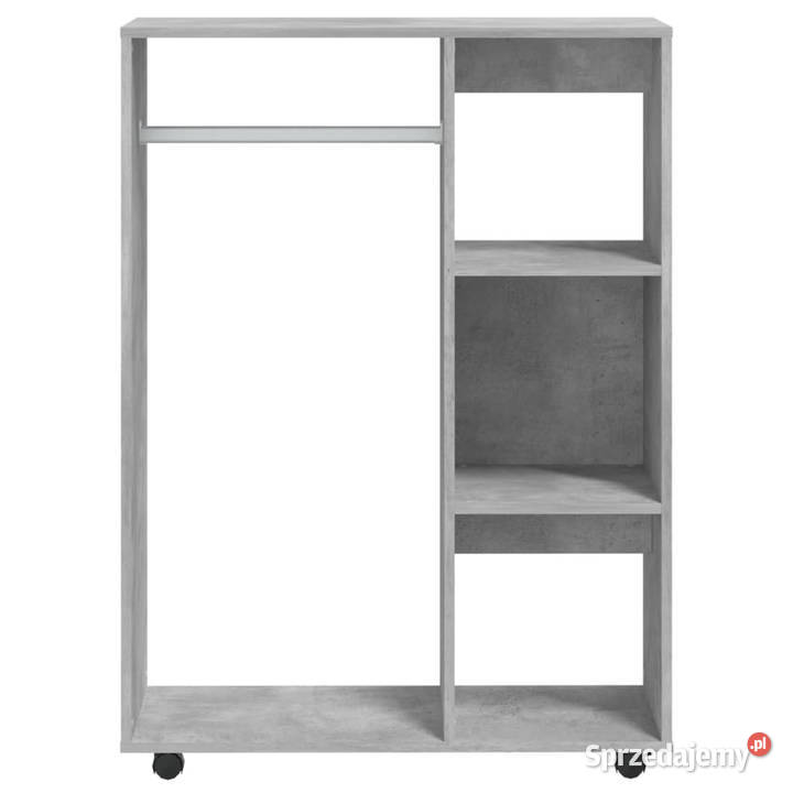 Szafka szarość betonu 80x40x110 materiał Warszawa