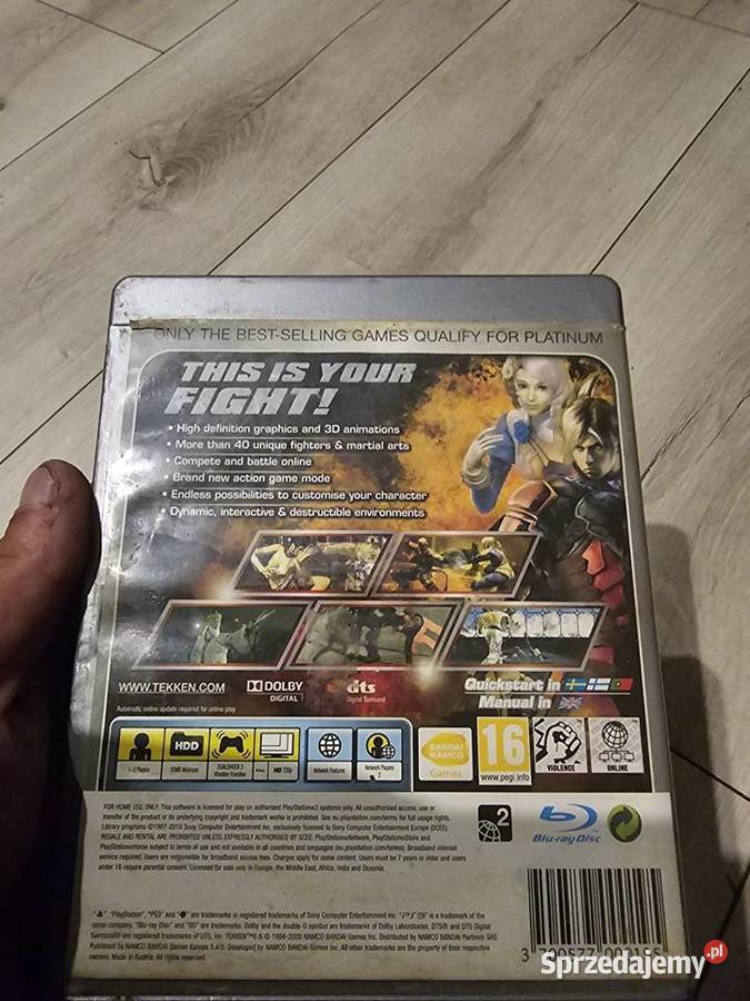 GRA 3 TEKKEN 6 warmińsko-mazurskie Olsztyn