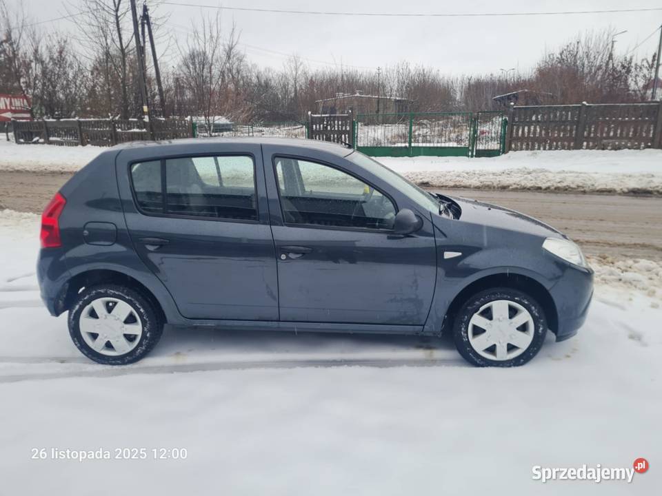 DACIA SANDERO ładna 2008r Grajewo sprzedam