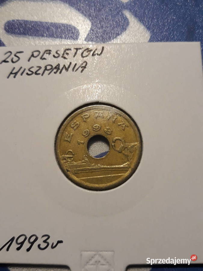 25 Pesetów Hiszpania 1993 r wielkopolskie Konin