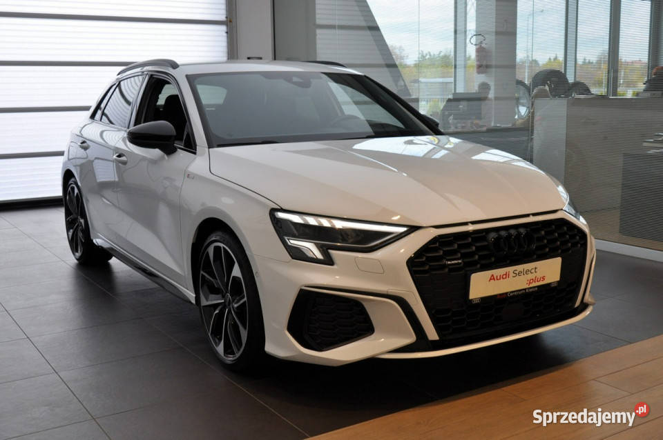Audi A3 40TFSI Quattro Sline VirtualPlus Led kurtyny powietrzne świętokrzyskie Kielce