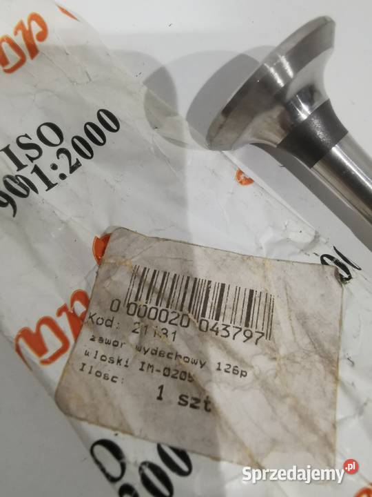 Fiat 126p Zawór wydechowy włoski NOWY części prl