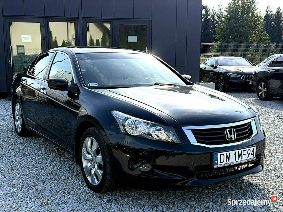 Honda Accord 35 V6 24V 268 skóry FV23 VIII 2008 automatyczna dolnośląskie Wrocław