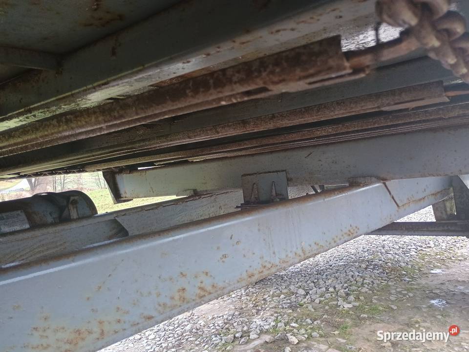 Rozrzutnik obornika jednoosiowy Czarna Rolnictwo Izbica