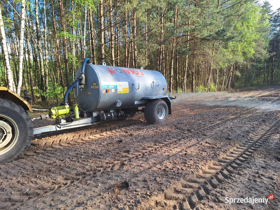 Beczkowóz ocynkowany Pomot 5000l 2013r stan Ostrołęka