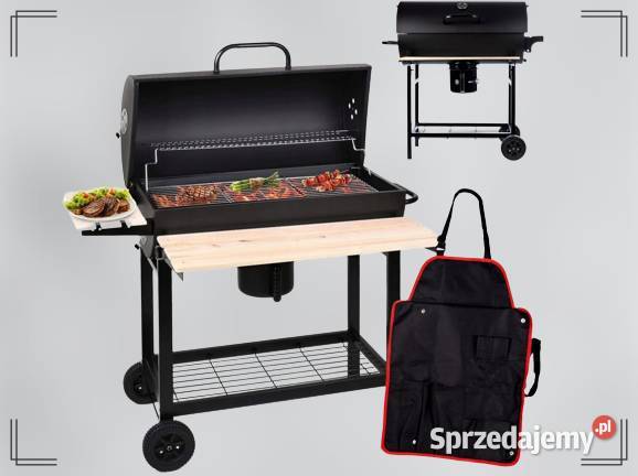GRILL WĘGLOWY OGRODOWY FartuchPopielnik Now Poznań