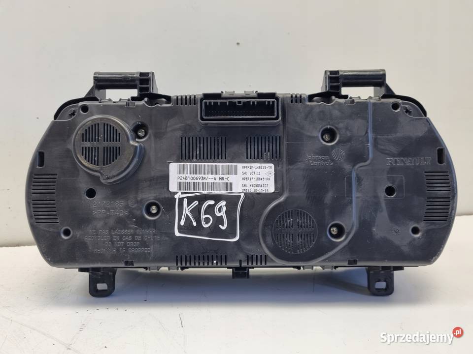 Renault Megane IV 15 16 DCI LICZNIK ZEGARY Liczniki i zegary lubelskie Janów sprzedam