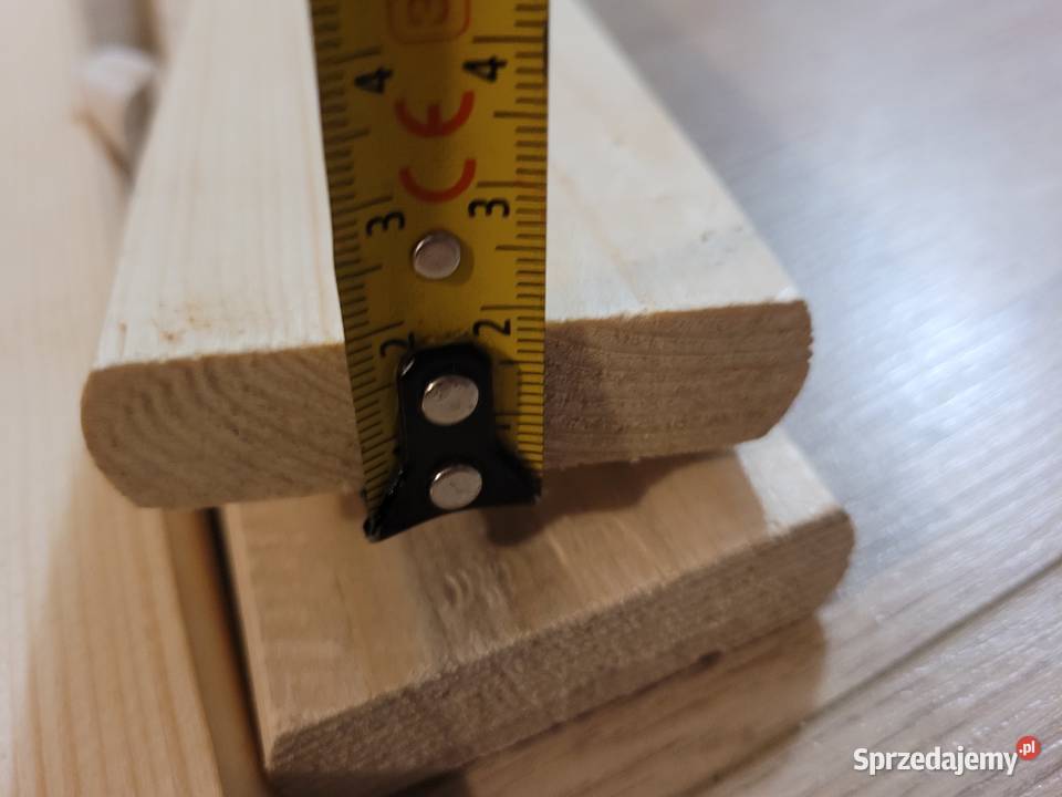 Stelaż łóżka deski sosnowe z taśmą pod materac Poznań