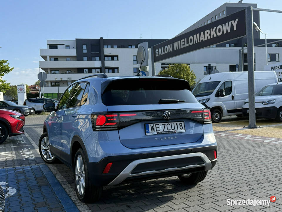Volkswagen TCross 10 TSI 115 life dsg app conect Tychy