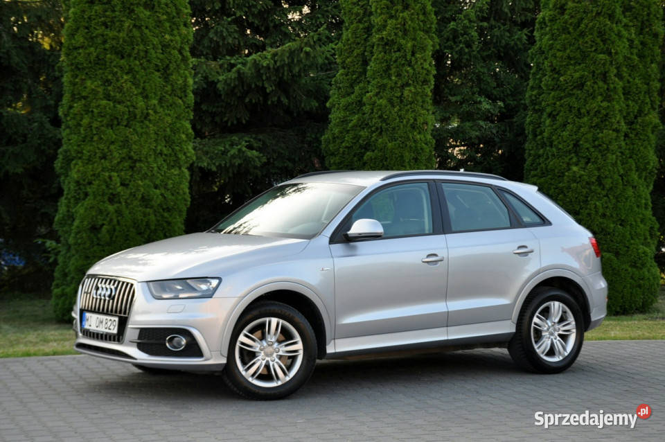 Audi Q3 20T17079SLineNaviKameraAutomatI ASR (kontrola trakcji) Ostrów Mazowiecka