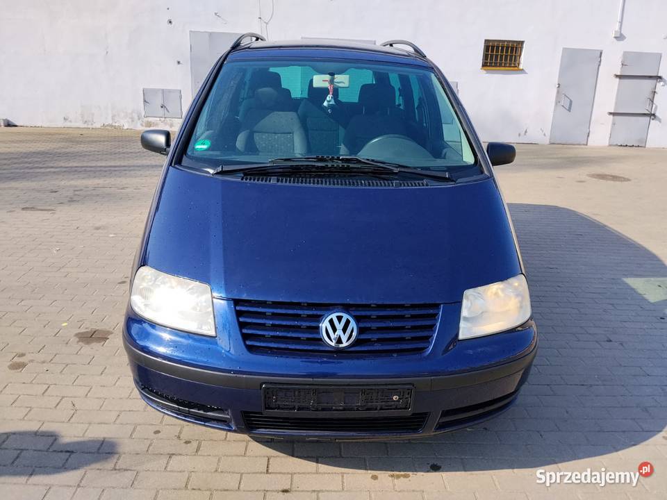 VW Sharan 19 TDI 115 ni nieuszkodzony Sharan Rzgów Drugi