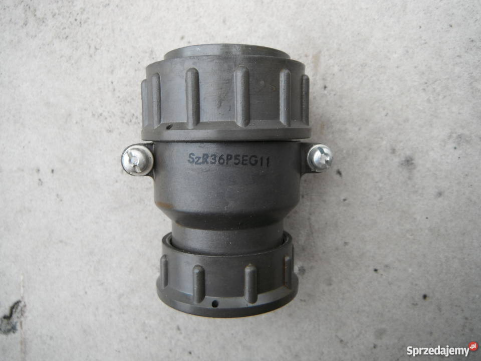 SzR36P5EG11 Wtyczka prosta ekranowana 5 pinów Produkcja Skarżysko-Kamienna