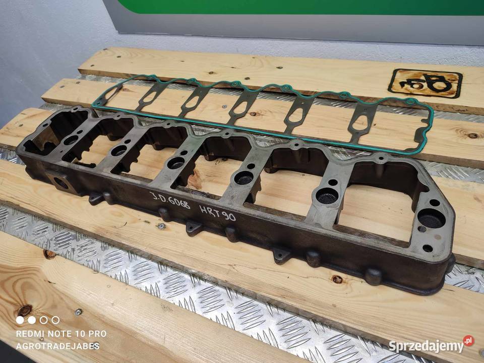 Głowica cylindra John Deere 6068 HRT 90 R529186 Wilkowo sprzedam