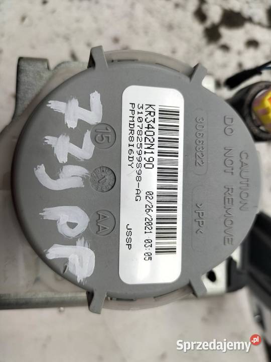 PAS BEZPIECZEŃSTWA PRAWY PRZÓD PASAŻERA Skoda