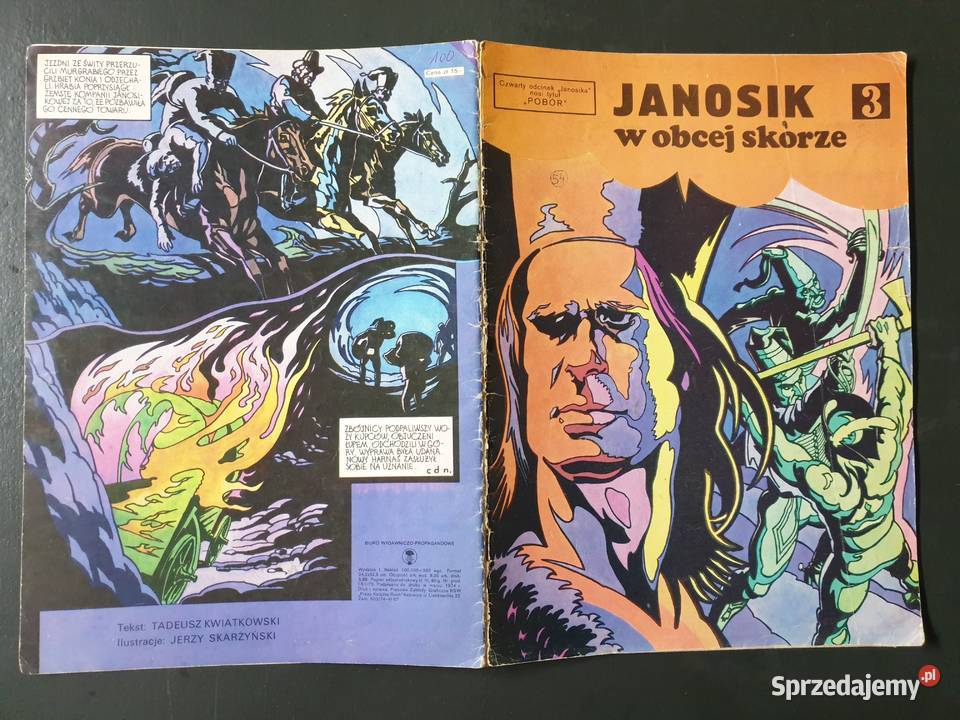 Janosik W Obcej Skórze komiks 3 wydanie 1 1974 Gdynia