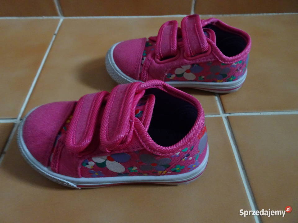 dziewczęce buty tekstylne rozmiar 22 14cm Obuwie Warszawa