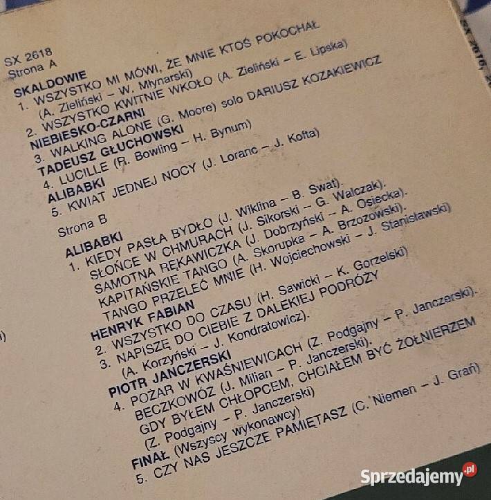 NiebieskoCzarni Przeżyjmy to jeszcze raz 1988 płyta winylowa Chełmno sprzedam