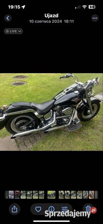 Harley Davidson Fat Boy benzyna Tomaszów Mazowiecki
