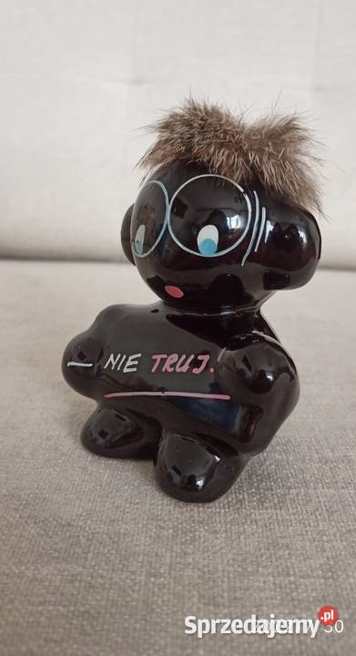 Ceramiczna figurka z napisem Nie Truj Z połowy Radzyń Podlaski sprzedam