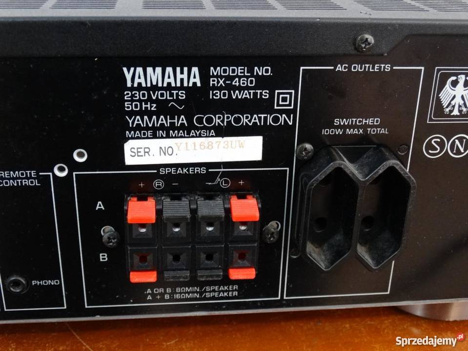 Amplituner Yamaha RX460 mocny i sprawny WYSYŁKA
