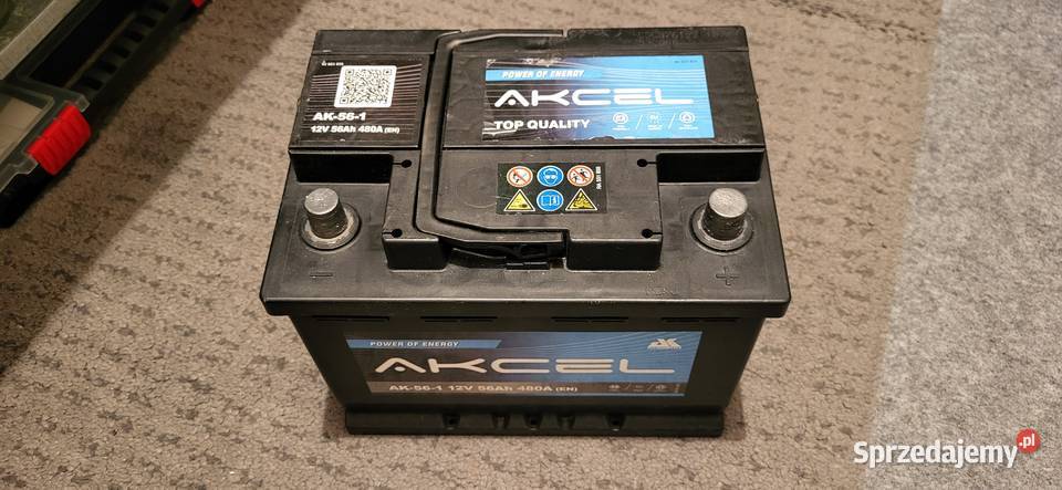 Akumulator Akcel 56ah nowy mazowieckie Pruszków