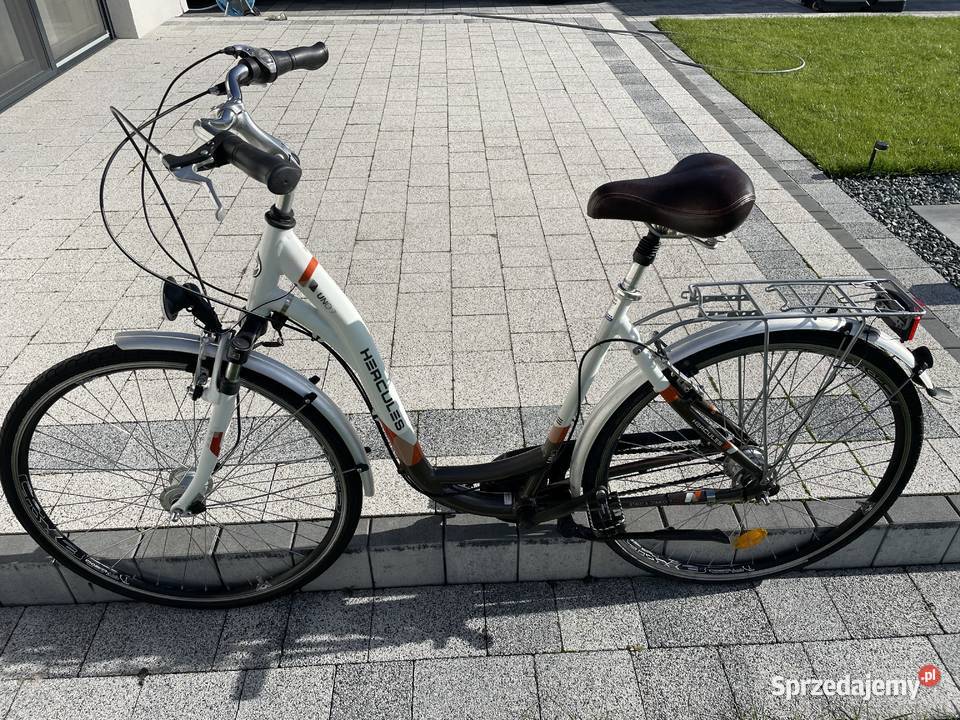 Rower 28 Damski Hercules UNO 7 Aluminiowy Biały