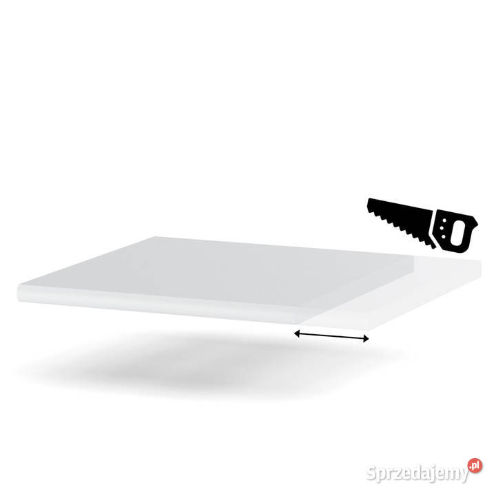 Blat Kuchenny Laminowany Blande Nowoczesny Biel 60cm Blaty Elbląg
