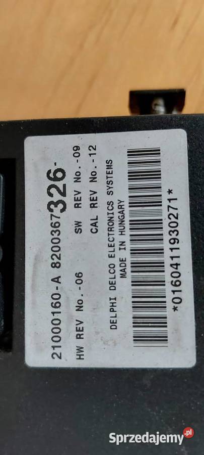 Moduł komfortu 8200367326 Renault Espace IV 20 zachodniopomorskie