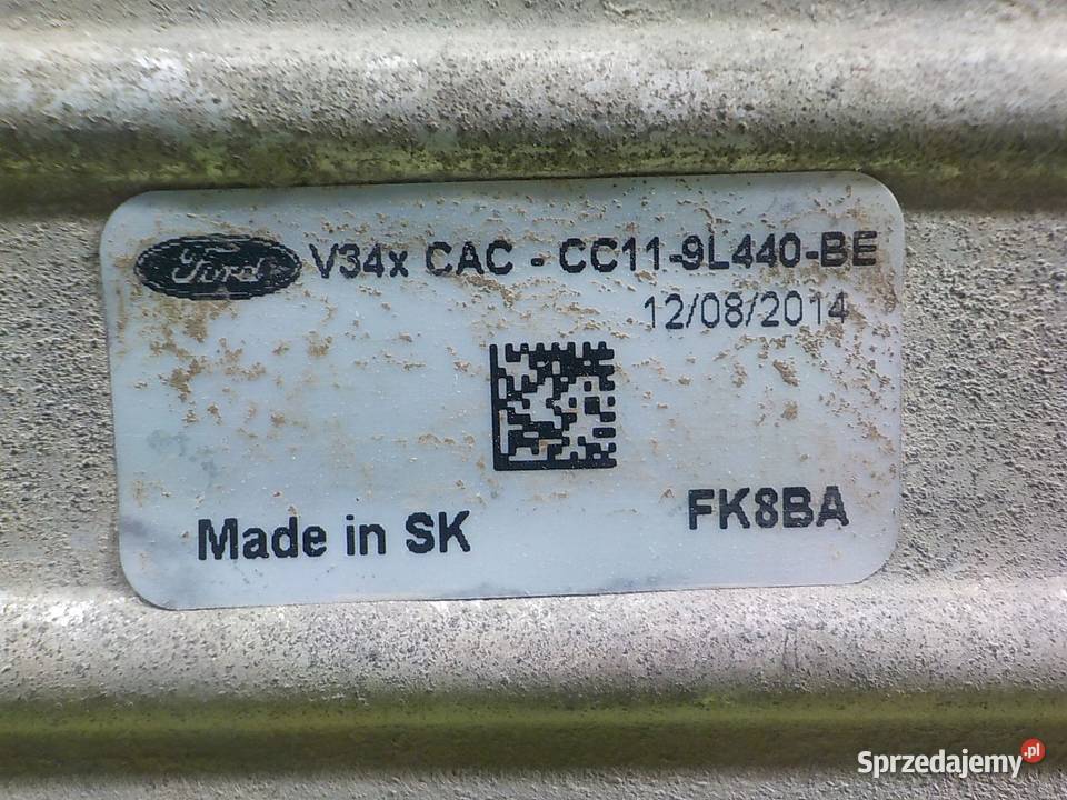 FORD TRANSIT MK8 VIII 22 TDCI 15r intercooler Suków