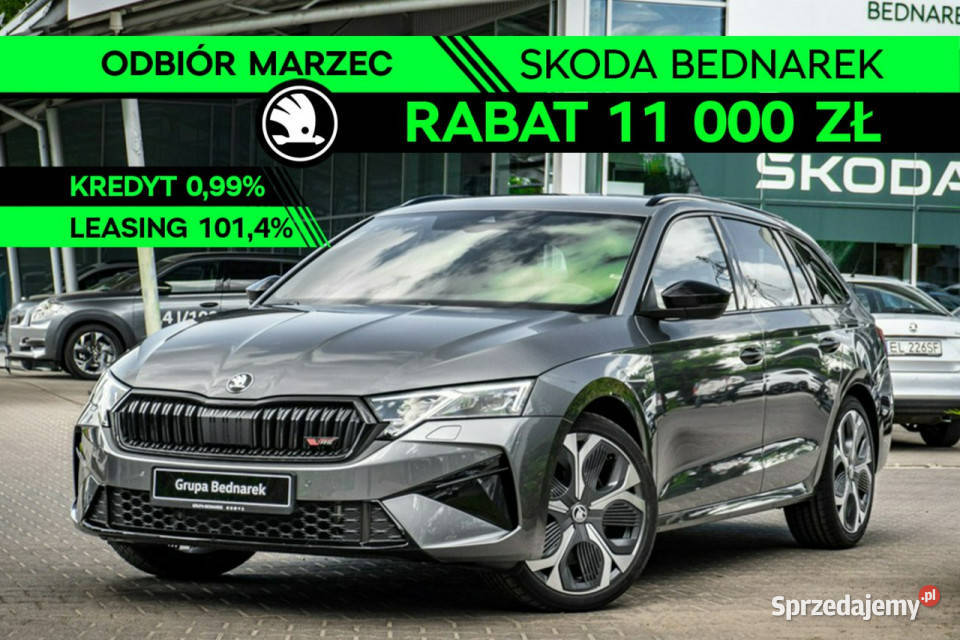 koda Octavia Combi RS 20 TSI 265 DSG Odbiór w łódzkie Łódź