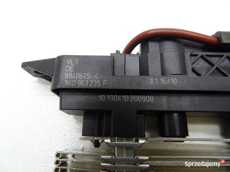 NAGRZEWNICA GRZAŁKA ELEKTRYCZNA 1K0963235F AUDI osobowe