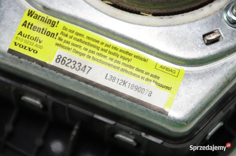 PODUSZKA AIRBAG 451300D350C2 VOLVO V50 osobowe Lipno