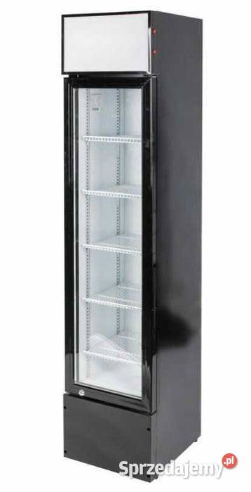 Witryna chłodnicza SLIM 155L 39 LED wąska śląskie Góra