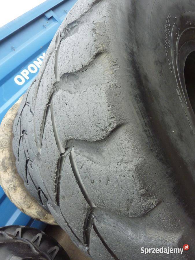 2x Opona używana przemysłowa 265R25 GOODYEAR 230 podlaskie