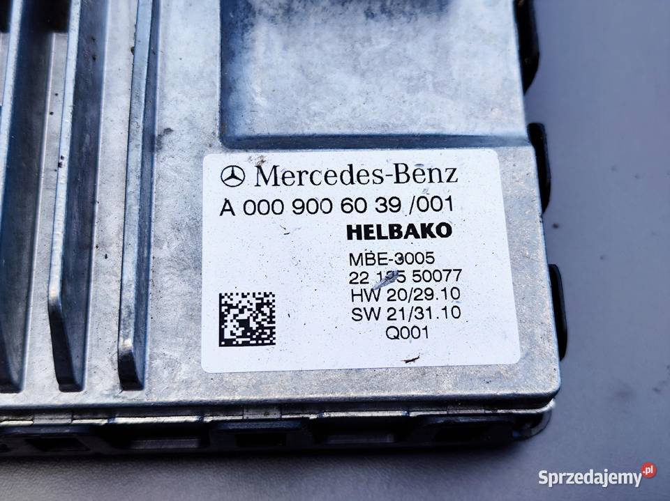 STEROWNIK KOMPUTER MODUŁ BATERII MERCEDES terenowe wielkopolskie Przemęt