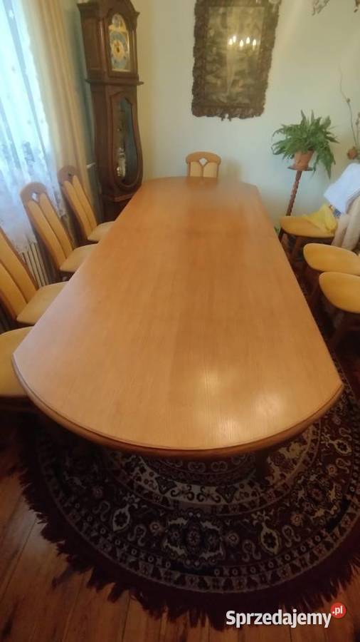 Stół drewniany rozkładany 296 396 x 110 Giedlarowa
