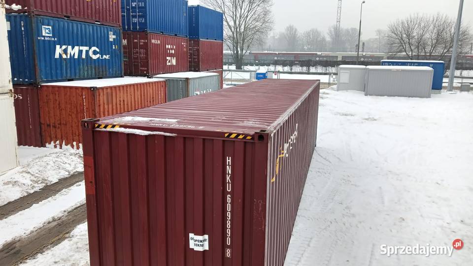 Kontener morski 12 metrowy 40 HC wysoki POLKONT Łowicz