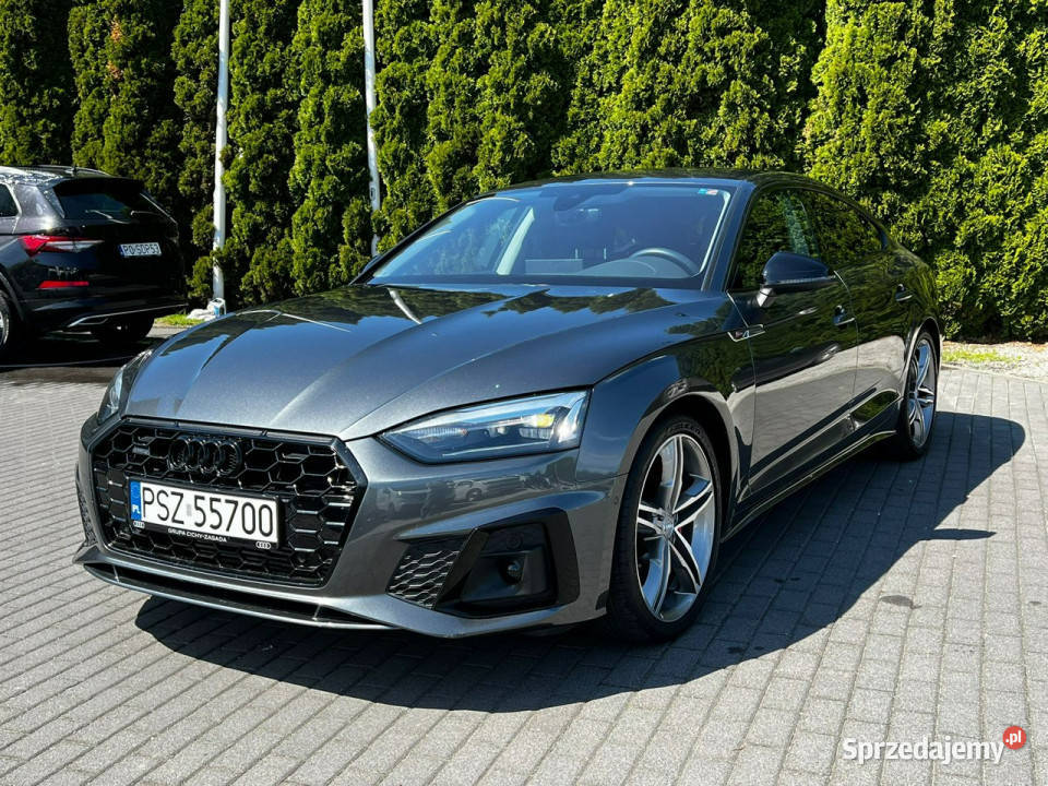 Audi A5 Sportback Sportback Stronic SLine lakier metallic Baranowo